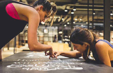 Chalkboard lettering