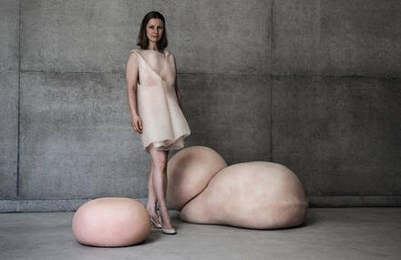 Upholstery That Smells Looks and Feels Like Real Flesh