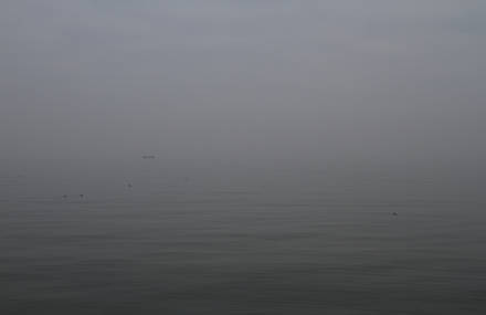 the sea at noon
