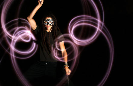 Luminescencia Project – LED Lights on circus