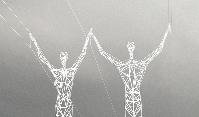 3-Electrical Silhouette Pylons