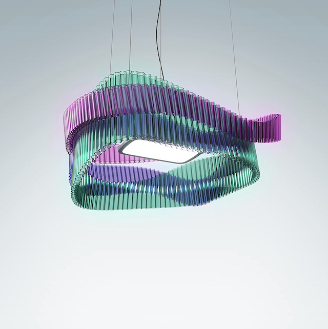 4 bis Symphony Lamp by Anna Strupinskaya and Alexey Ivashkevich