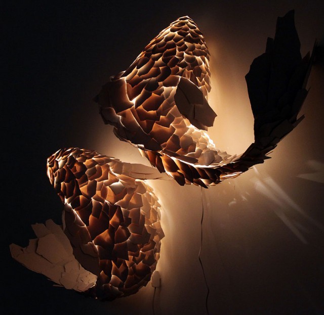 5Fish Lamps by Frank Gehry