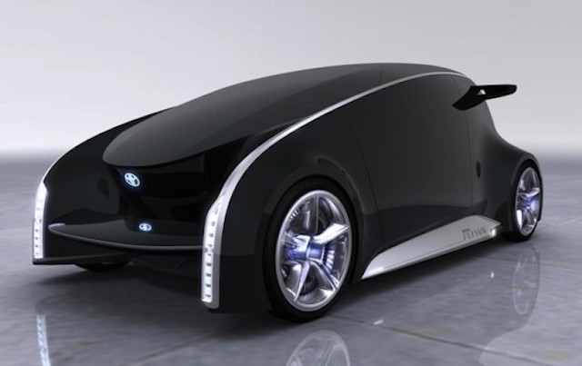 6 Toyota futuristic car