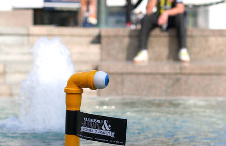 Yellow Submarine – guerrilla campaign