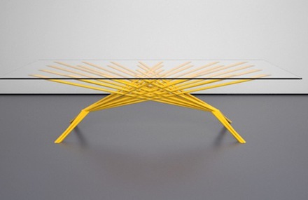 Barricade Table by Antonio Serrano
