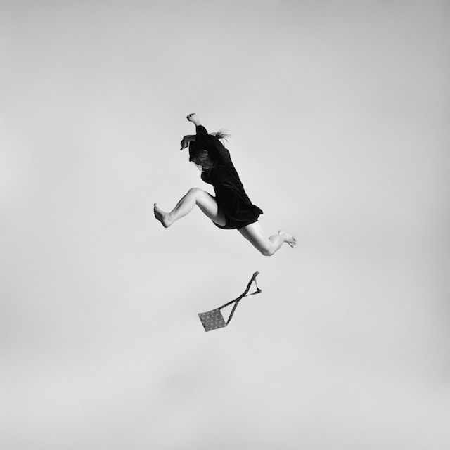 Black and white jumping people photography-13