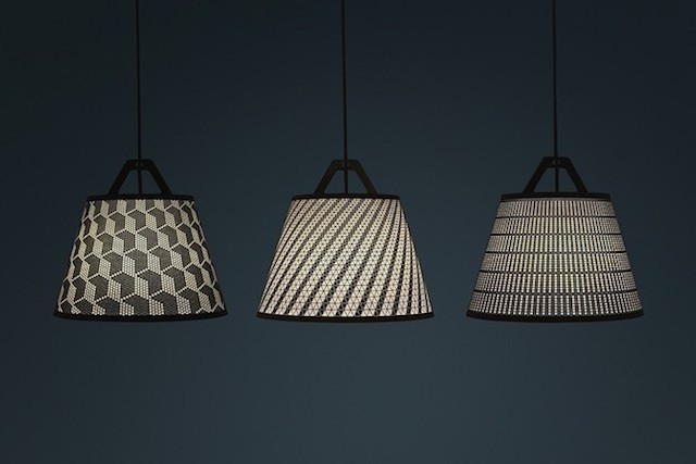 DIY Paper Lamp With Patterns by Fifti-Fifti
