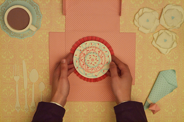 Grand Budapest Hotel Paper Art-3