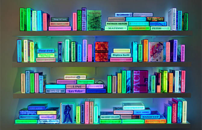 Luminous Neon Books by Airan Kang