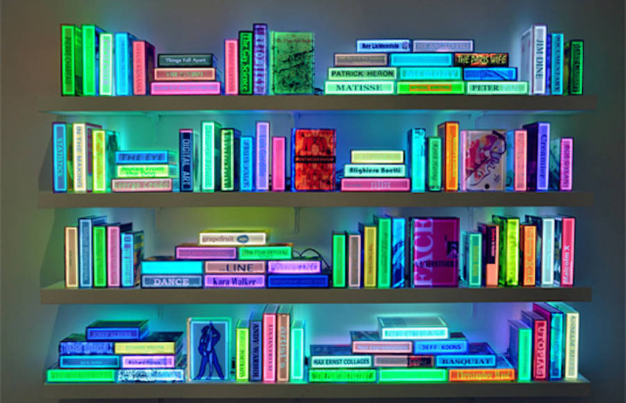 Luminous Neon Books by Airan Kang