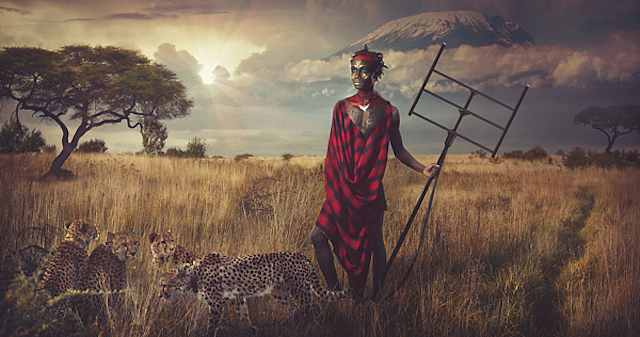 Maasai Warriors by Lee Howell-1