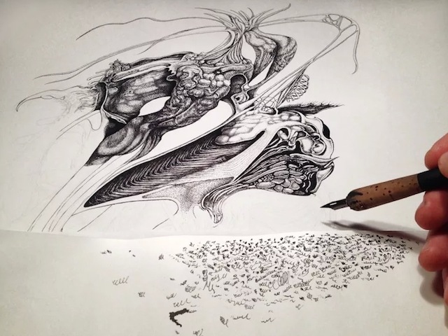 Pen and Ink Drawings by Philip Frank-7