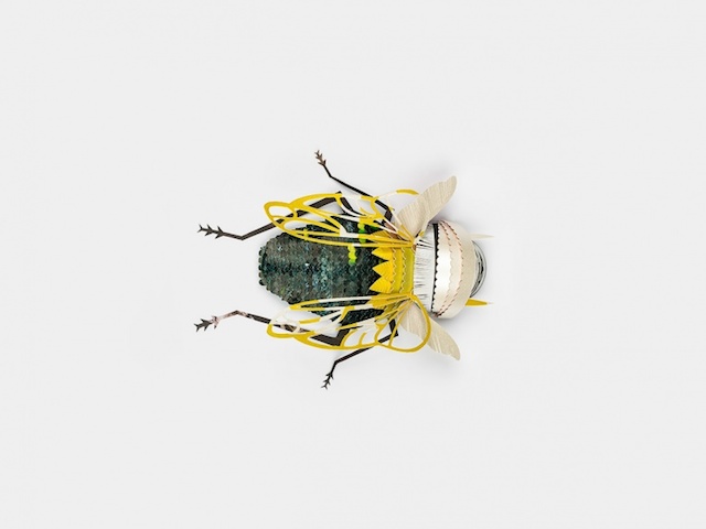 Recycled Paper Insects-4