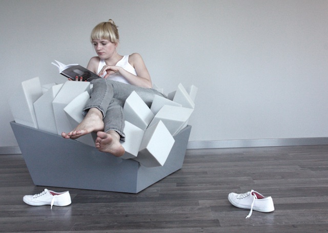 Soft chair by Marta Szym-3