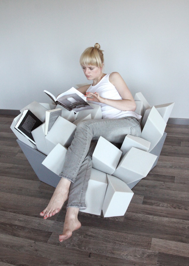 Soft chair by Marta Szym-5