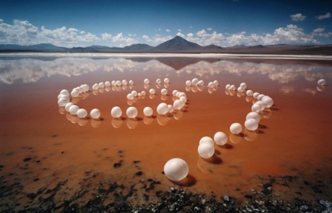 Surreal Photography in Bolivian Salt Desert