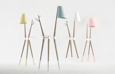 Trio Lamp by Nicola Conti