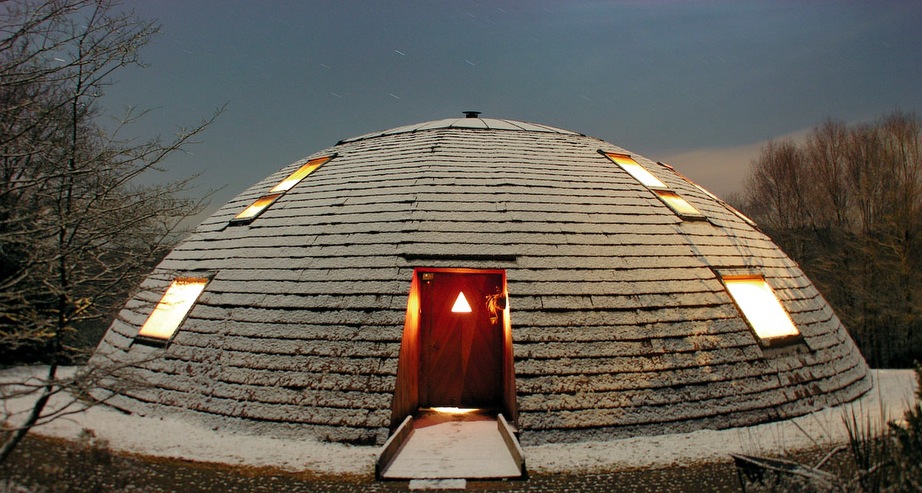 Wooden Dome Home by Patrick Marsilli-9B