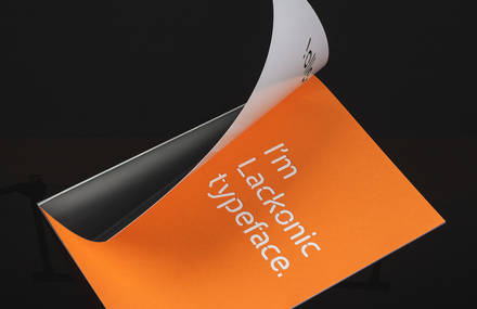 Lackonic Typeface