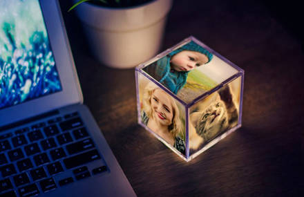 Cubee: The Illuminating Instagram Photo Cube Launches On Kickstarter!