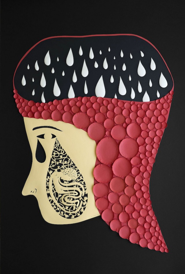 Paper Art Illustrations by Elsa Mora – Fubiz Media