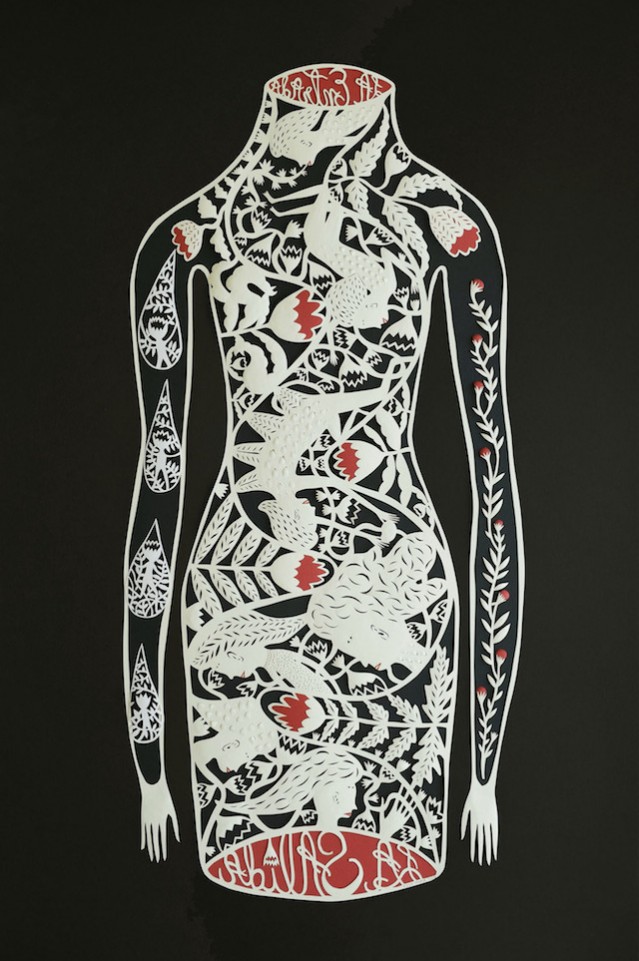 Paper Art Illustrations by Elsa Mora – Fubiz Media