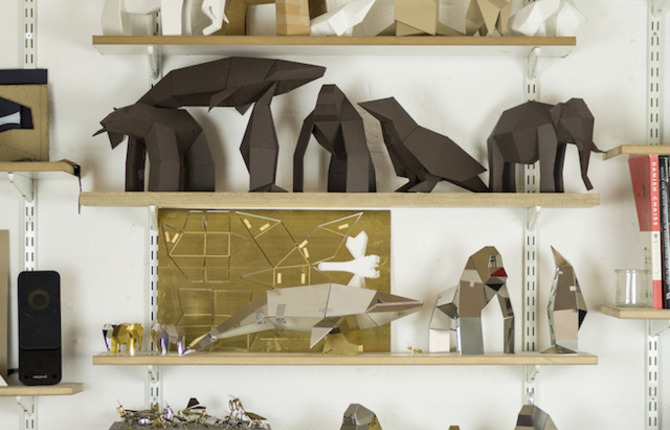 Poligon Folded Sculpture