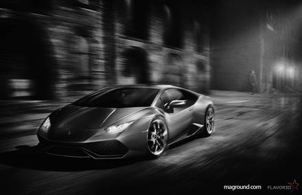 A new light in the shadows – The Lamborghini Huracán