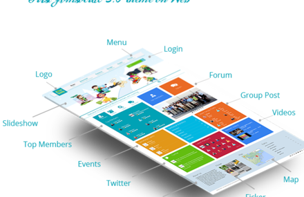 Joombuddy – Joomla Jomsocial Template