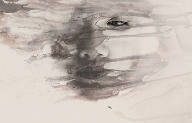 Photography And Paint Portraits