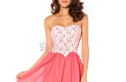 Brief blouse with a-line long Casual Dress