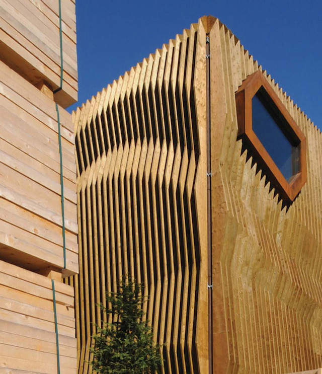 rippling wood facade-4