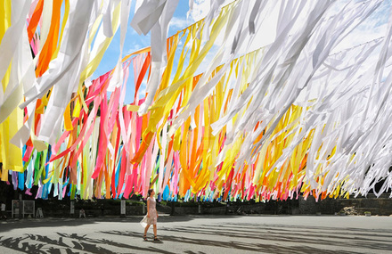 100 colors in Shinjuku Central Park