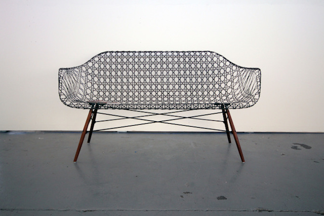 12 Carbon Fiber Eames Sofa by Matthew Strong