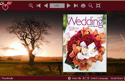 Design de la brochure en ligne