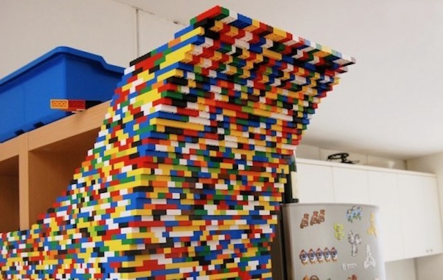 49-Lego Wall Divider by Npire