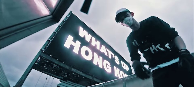 Billboard Display Hacking in Hong Kong-1