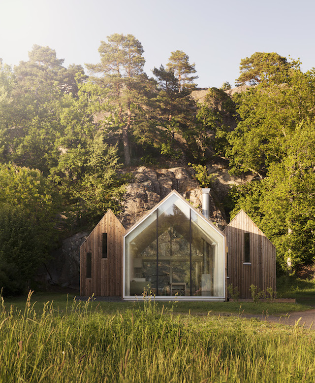 Cluster of Wooden Cabins-1