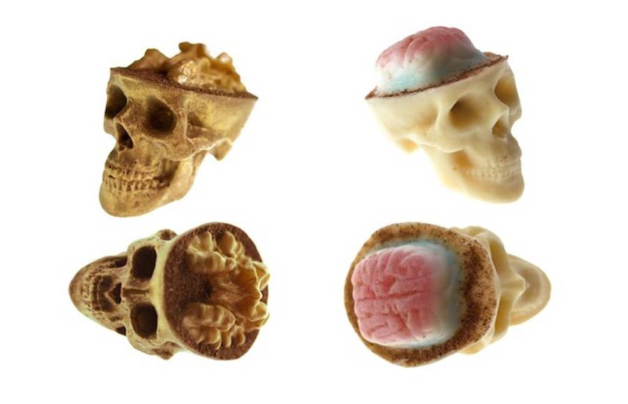 Creative Chocolate Skulls