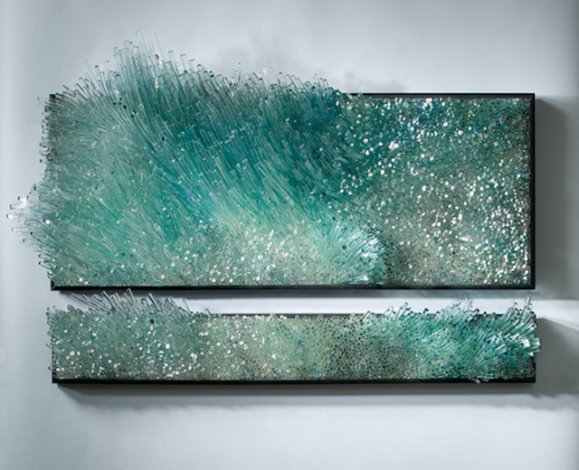 Glass Sculptures Inspired by Wind and Water-5