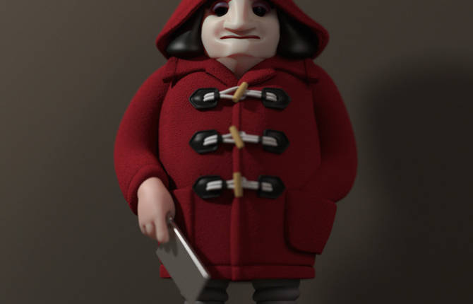 3D Evil Model from Movies