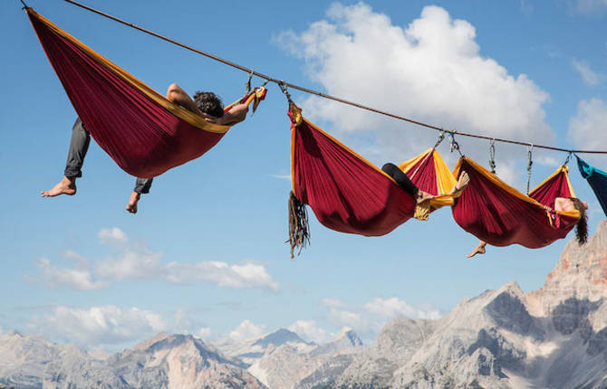 Highline Suspended Hammocks