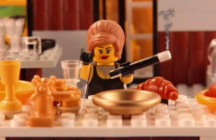 LEGO Reproducing Iconic Movie Scenes
