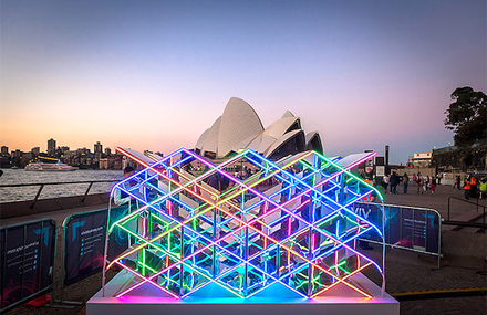 Light Installation For Vivid Sydney