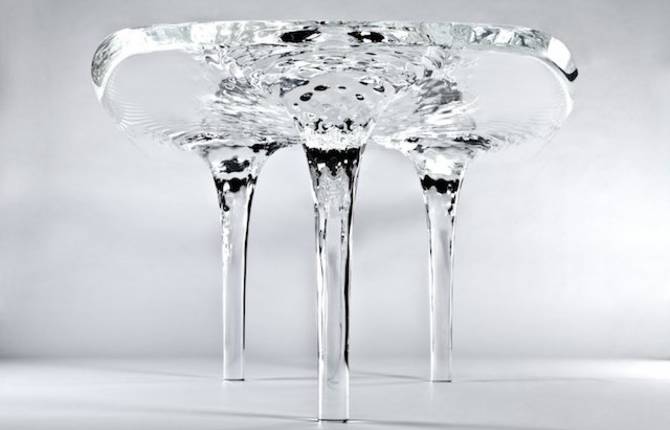 Liquid Glacial Table