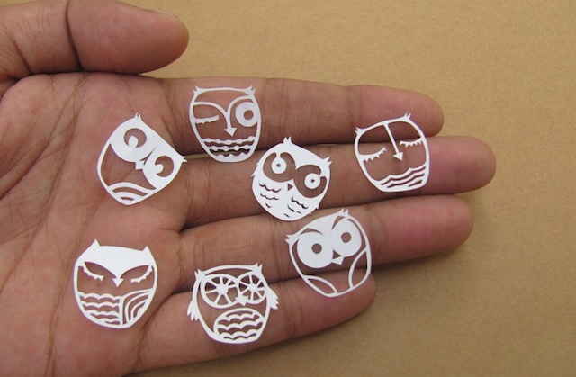 Miniature Papercut Artworks-3