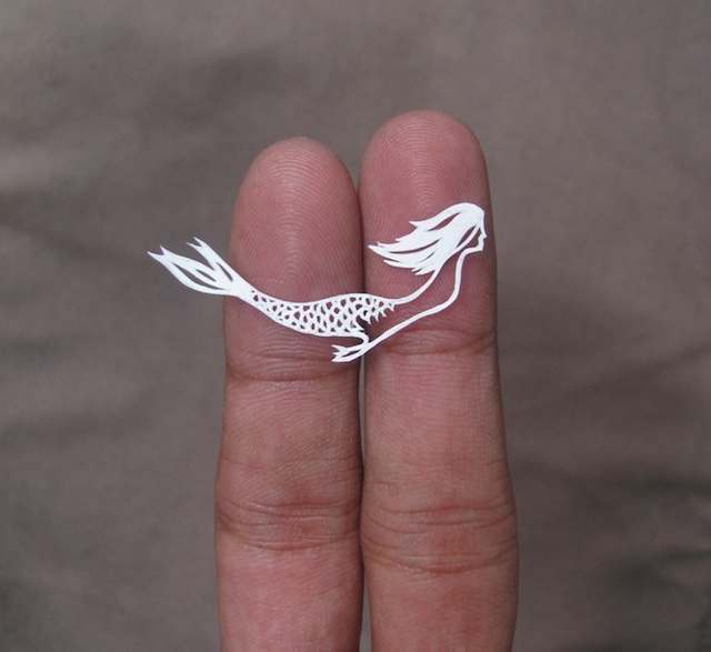 Miniature Papercut Artworks-4