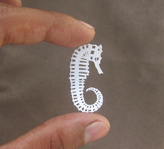Miniature Papercut Artworks-6