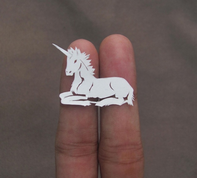 Miniature Papercut Artworks-7
